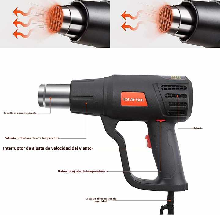 PISTOLA DE CALOR TASBEL